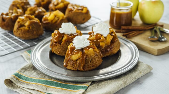Apple Upside Down Cakes HeroA