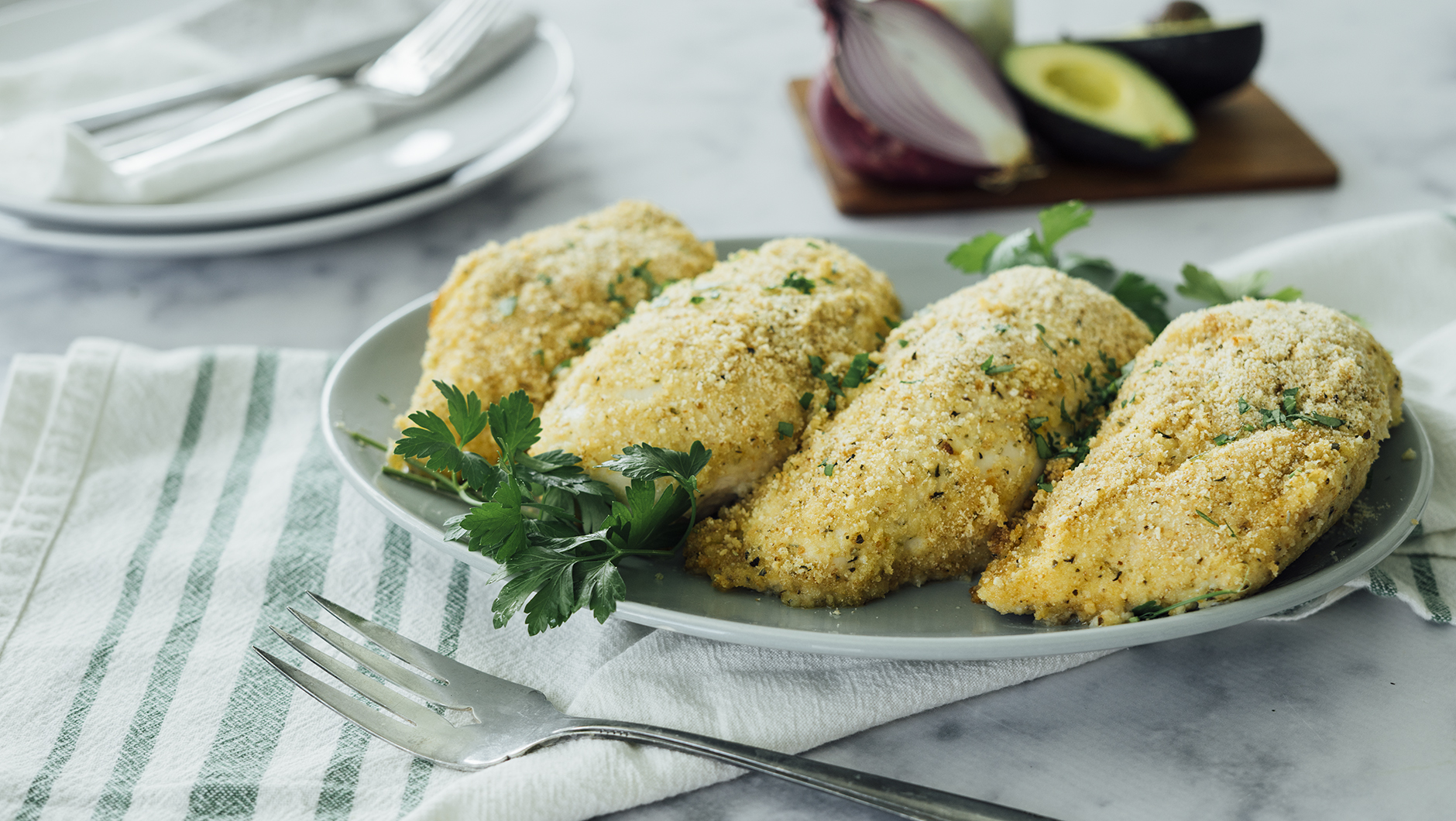 Avocado Ranch Chicken Hero