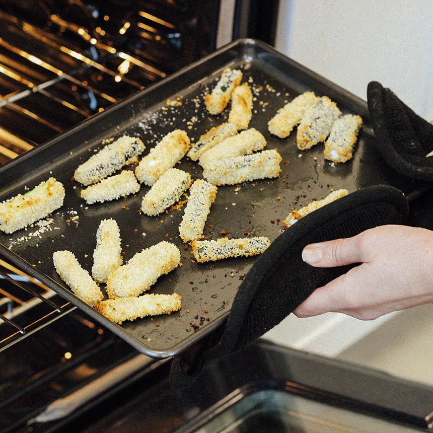 Baked Zucchini Fries Step5