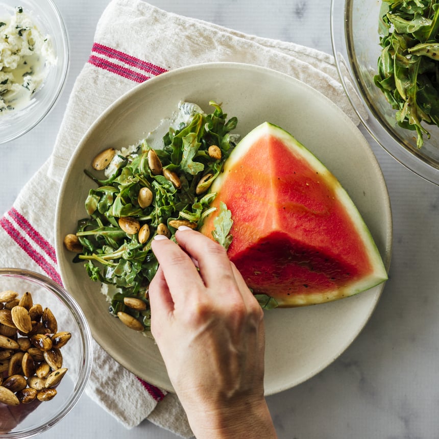 Balsamic Watermelon Wedge Salad Step 5