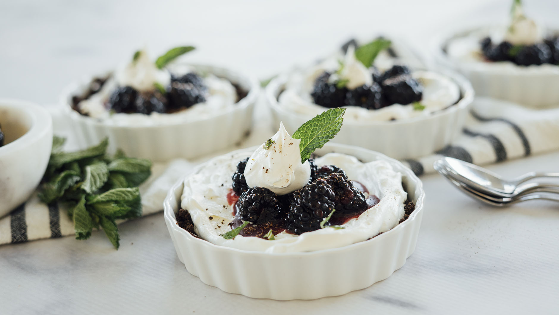 Blackberry Balsamic Mascarpone Tartlets HeroA