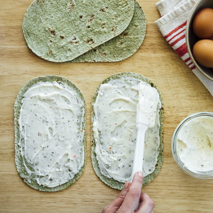 Breakfast Burrito Step 1