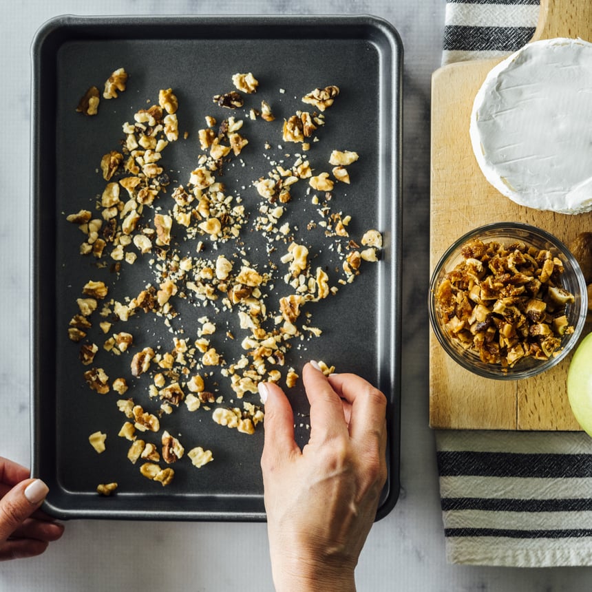 Brie and Fig Bruschetta Step 2