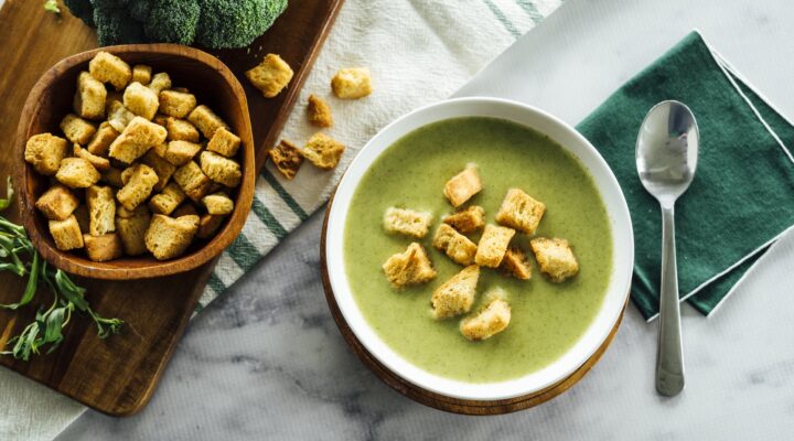 Broccoli Cheddar Soup Hero