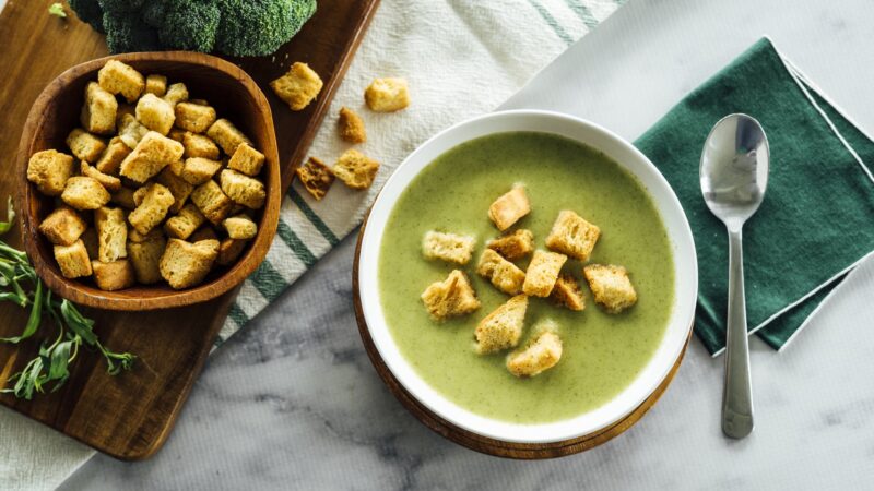Broccoli Cheddar Soup Hero