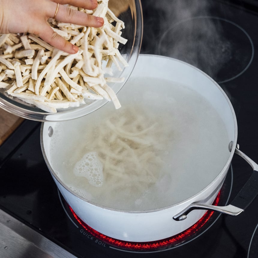 Butternut Squash Broccoli with Noodles Step 2