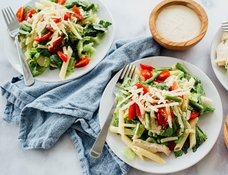 Chicken Caesar Penne Salad