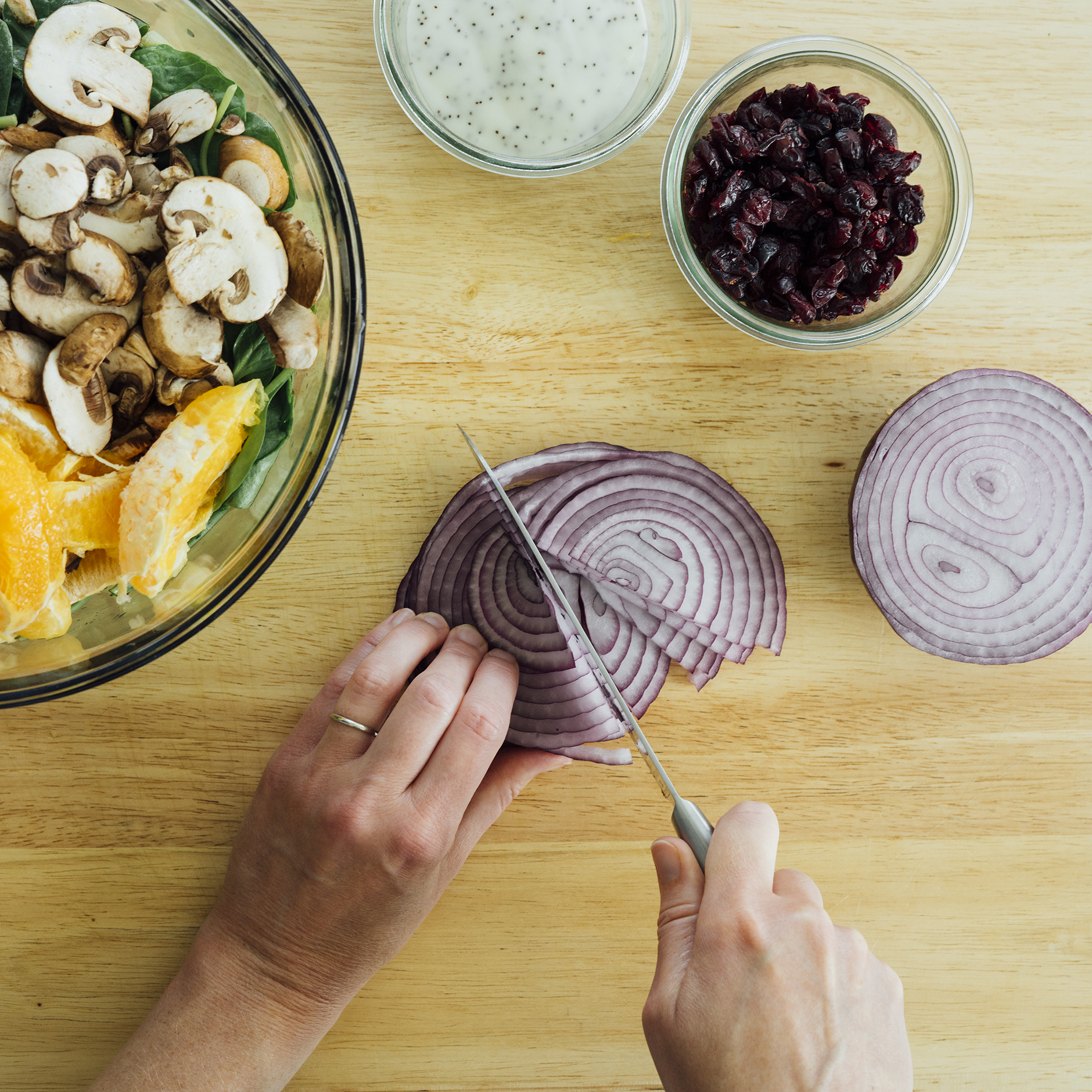 Citrus and Berry Salad step4