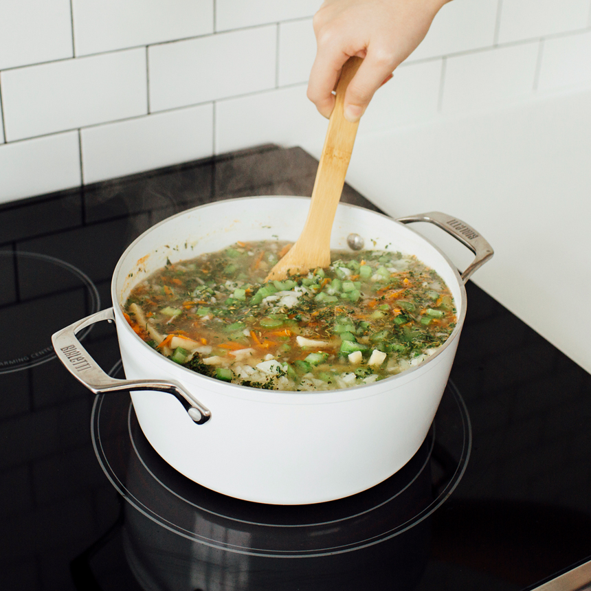 Classic Chicken Noodle Soup Step5 stir