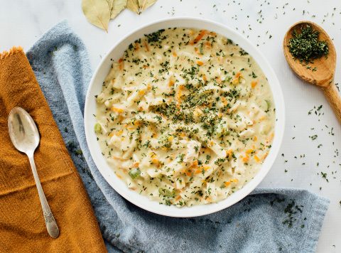 Classic Homestyle Chicken Noodle Soup