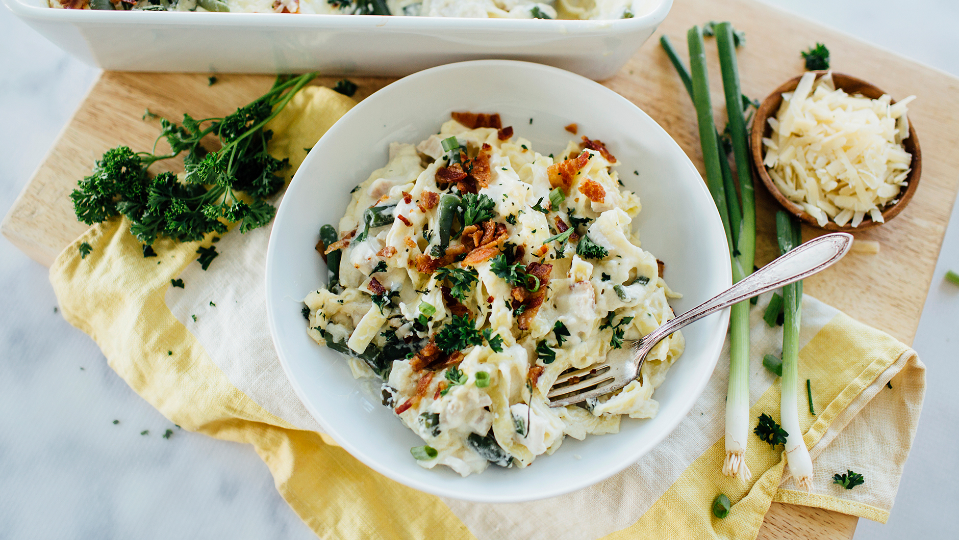 Creamy Turkey Noodle Bake Main