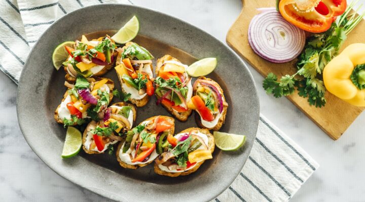 Grilled Vegetable Bruschetta Hero