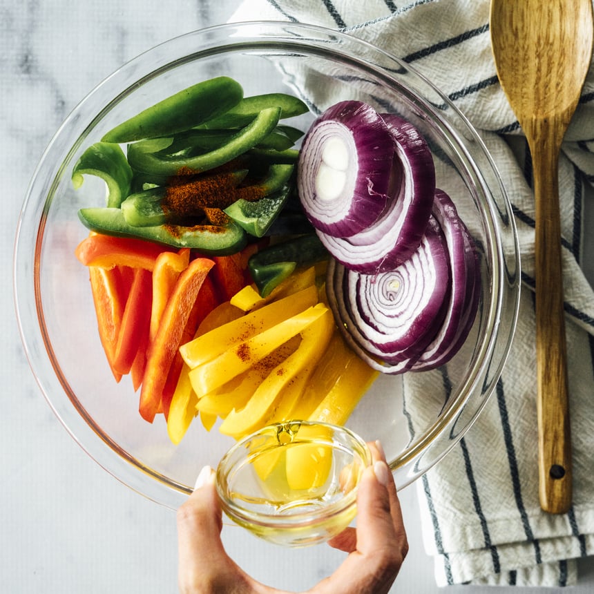 Grilled Vegetable Bruschetta Step 2