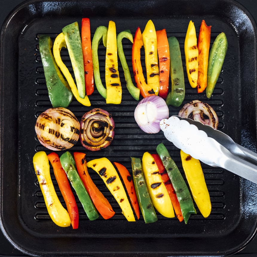Grilled Vegetable Bruschetta Step 3