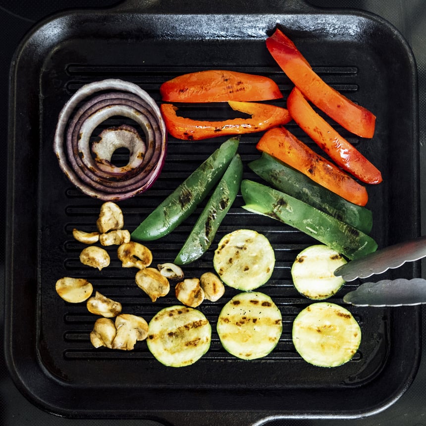 Grilled Vegetable Pizza Step 2