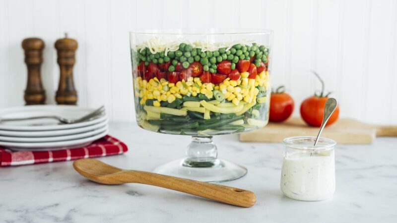 Layered Summer Salad Hero