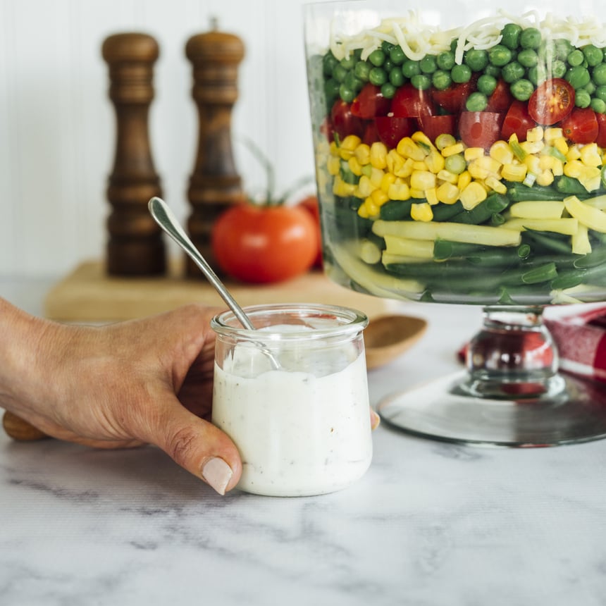 Layered Summer Salad Step 5