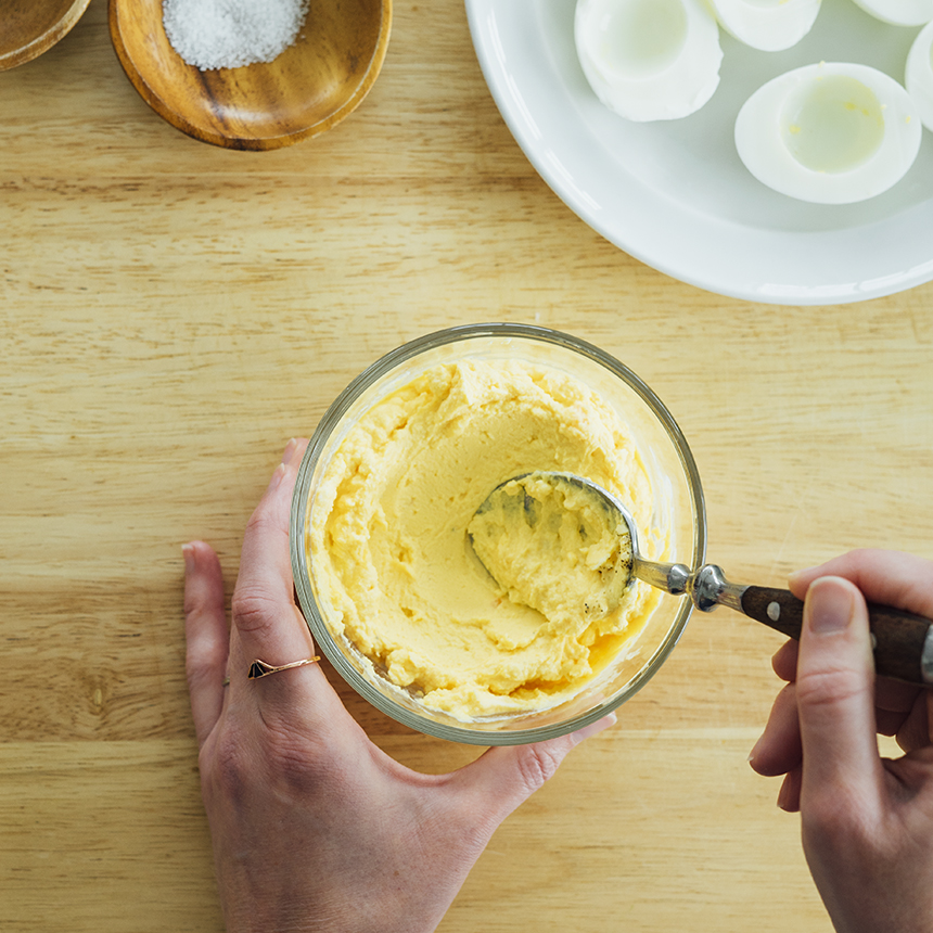 Lobster Cobb Salad Step1