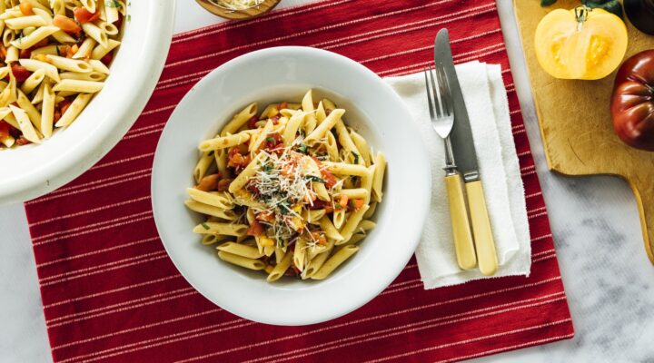 No Cook Heirloom Tomato Sauce Hero