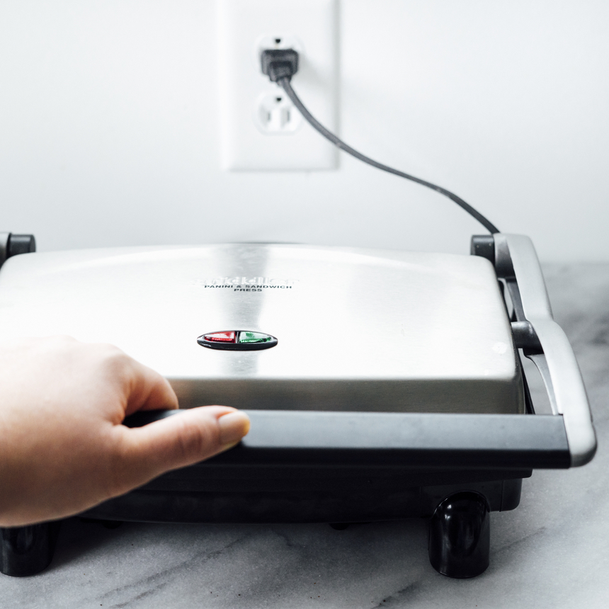 Panini Sandwich Step1