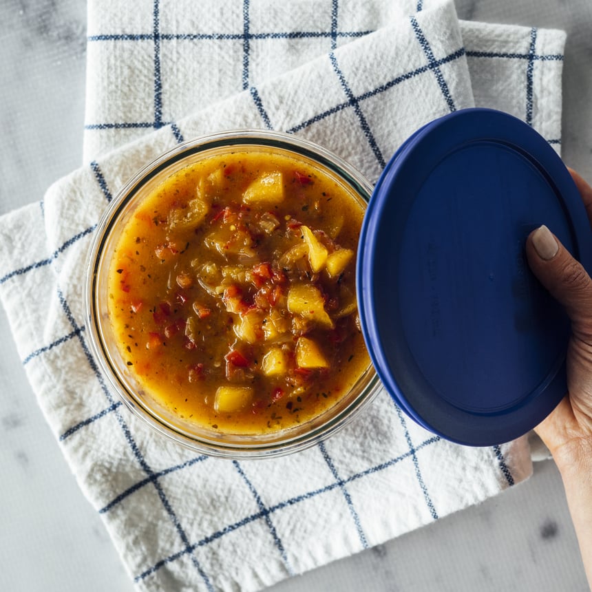 Peach Chili Chutney Step 4