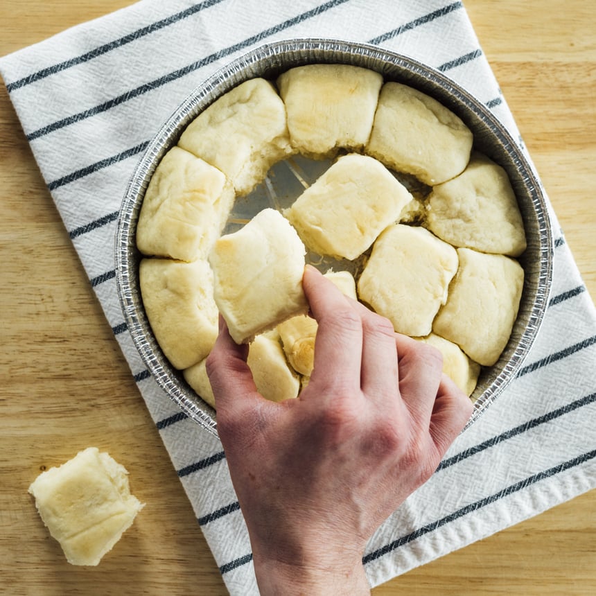 Pull Apart Bread with Olive Tapenade Step 1