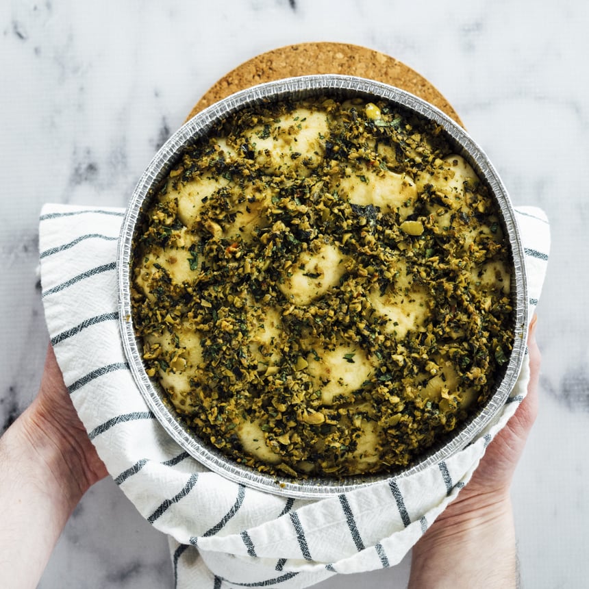 Pull Apart Bread with Olive Tapenade Step 4