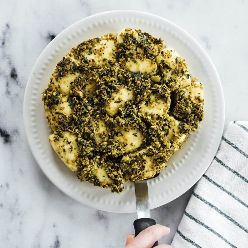 Pull Apart Bread with Olive Tapenade Step 5