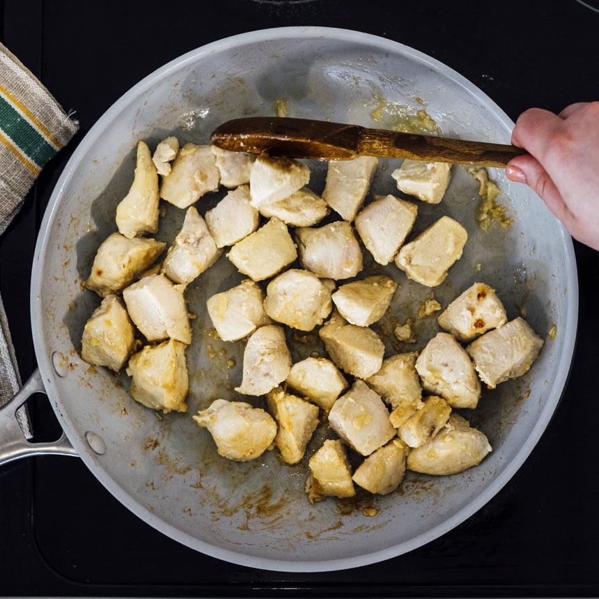 Ranch Chicken Primavera Step 2