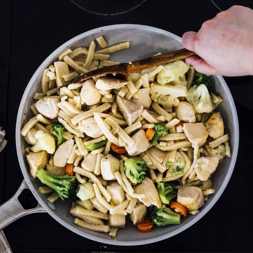 Ranch Chicken Primavera Step 3