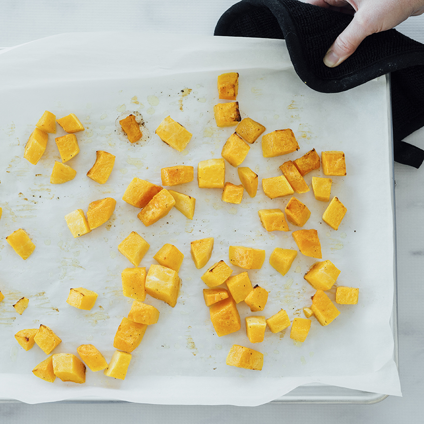Roasted Butternut Squash and Apple Salad Step2