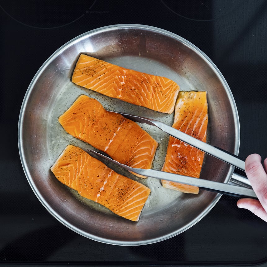 Salmon with Apple Step2