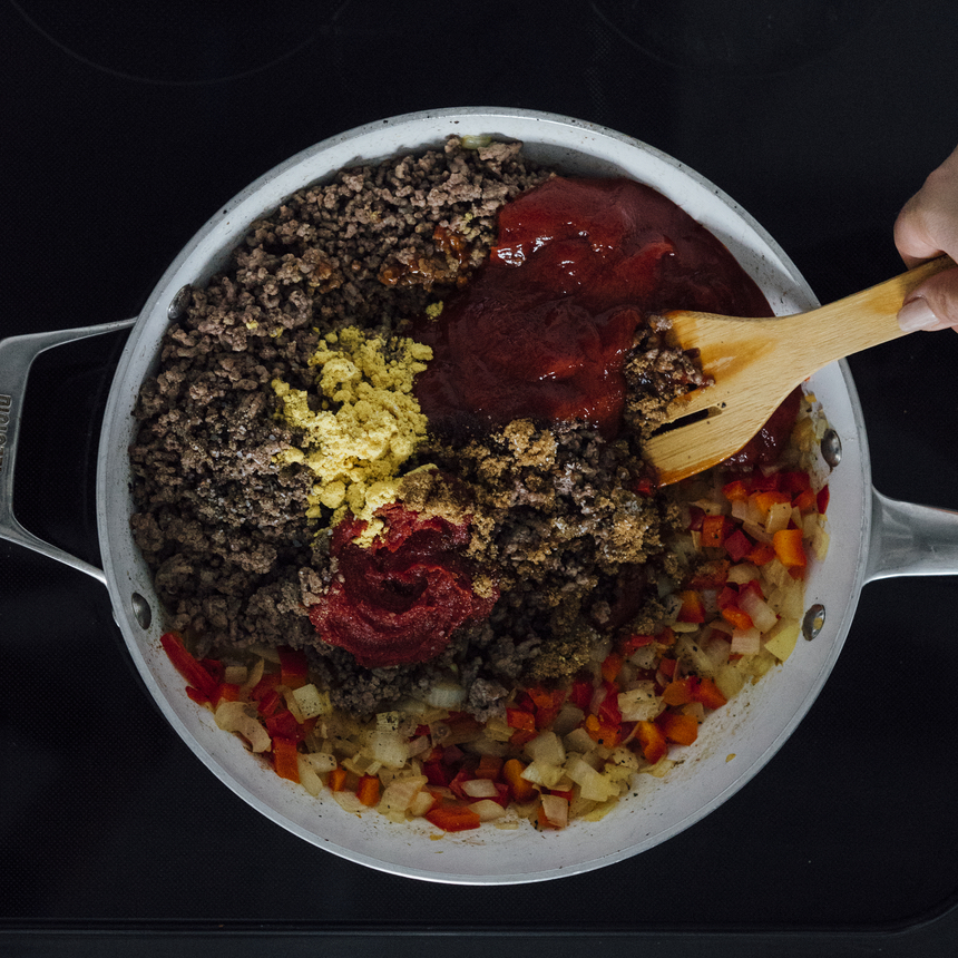 Sloppy Joe Sliders Step4