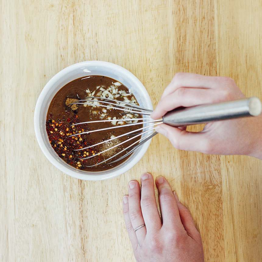 Slow Cooker Balsamic Pork Tacos Step1