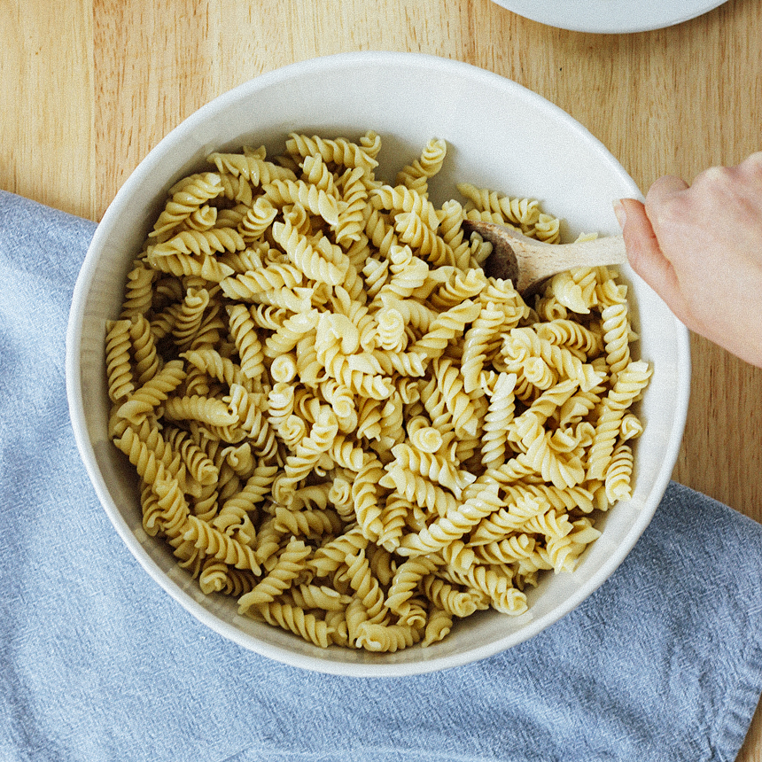 Southwest Rotini Salad Step1