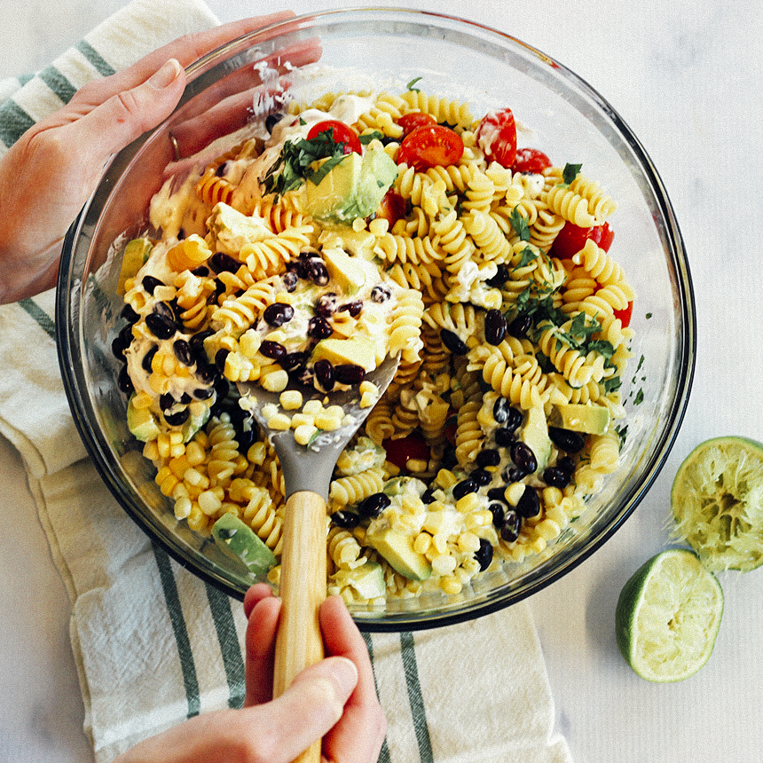 Southwest Rotini Salad Step4