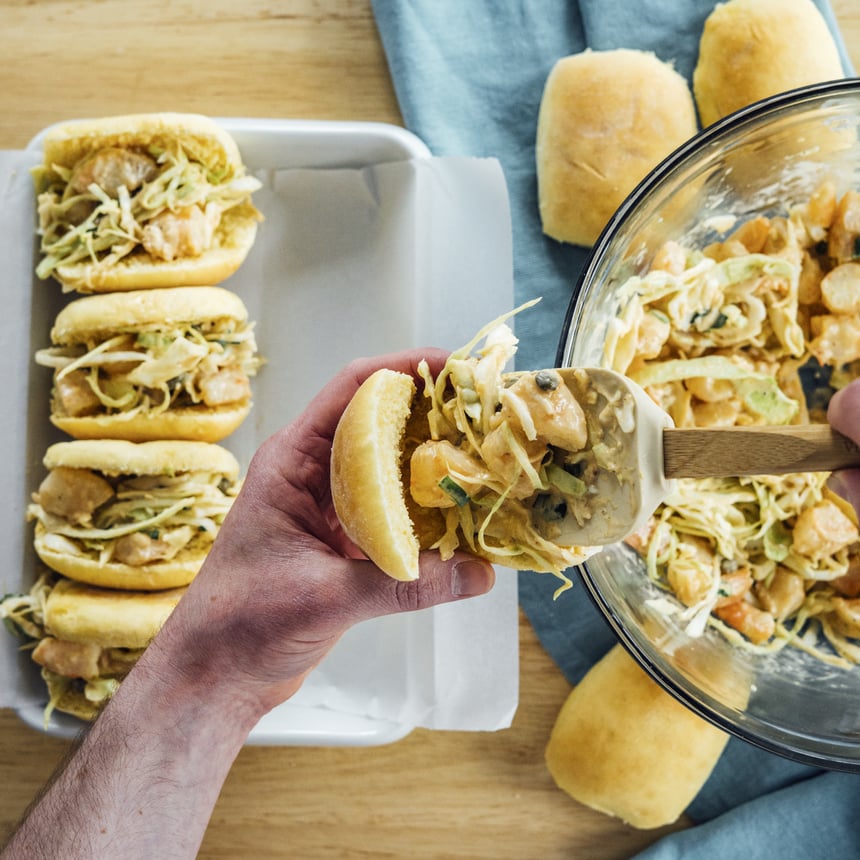 Spicy Shrimp Rolls Step 5