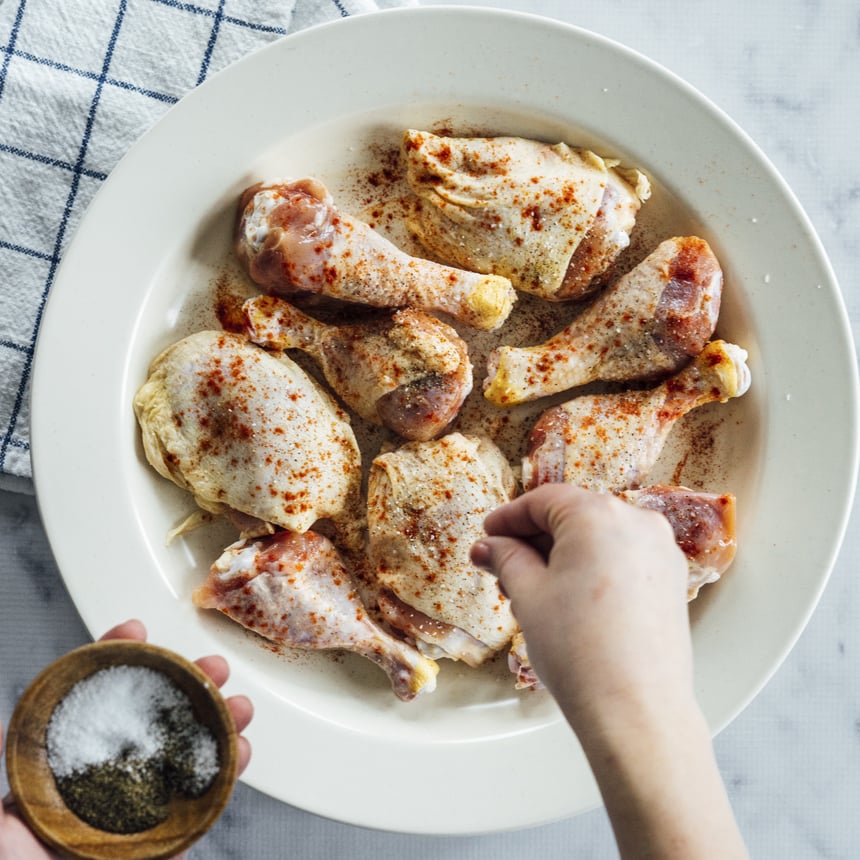 Spring Chicken and Vegetable Stew Step 1