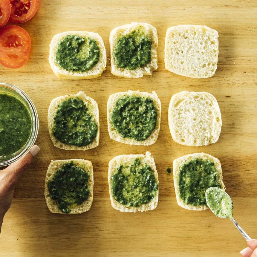 Tomato Basil Mozz Melt Step 2