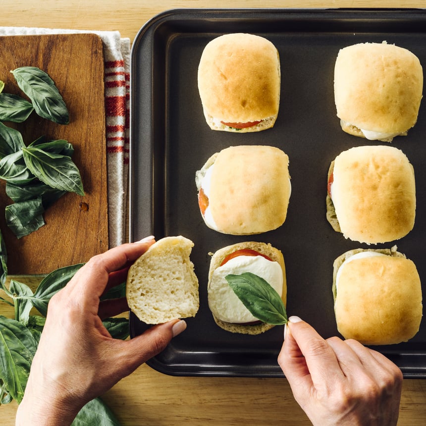 Tomato Basil Mozz Melt Step 5