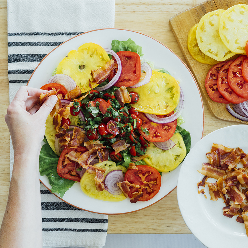 Tomato Bacon Salad step4