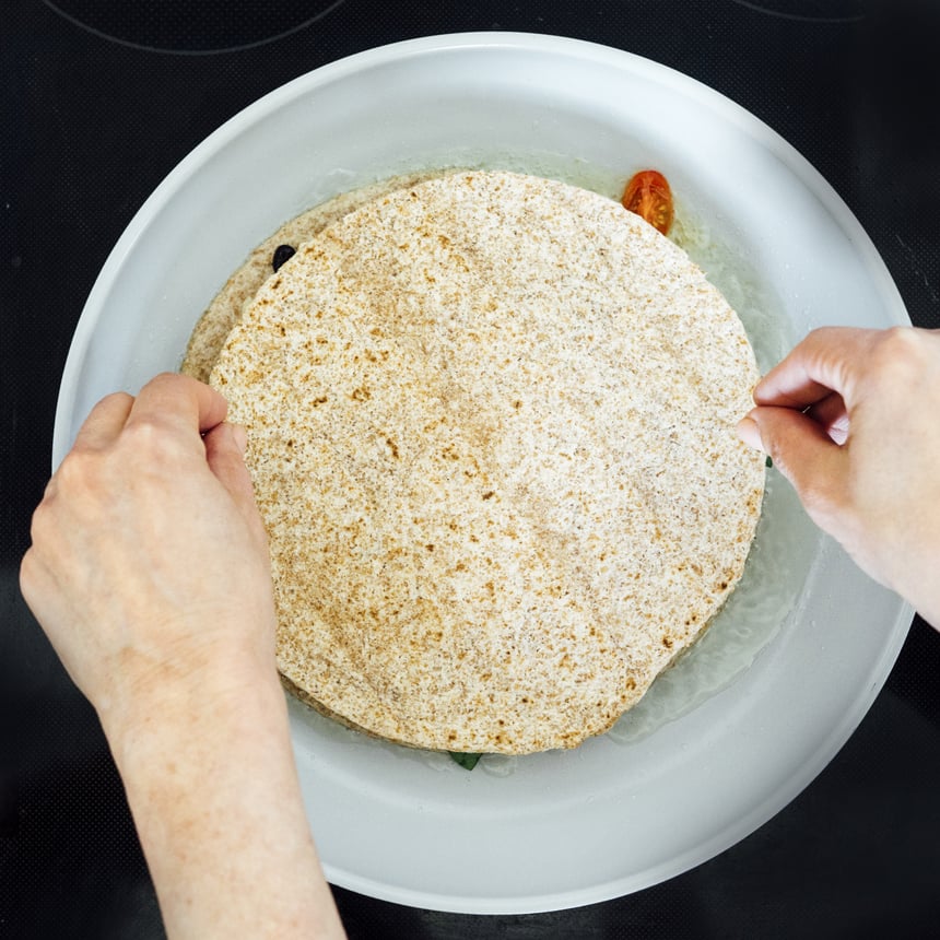 Vegetable Quesadilla Step 3