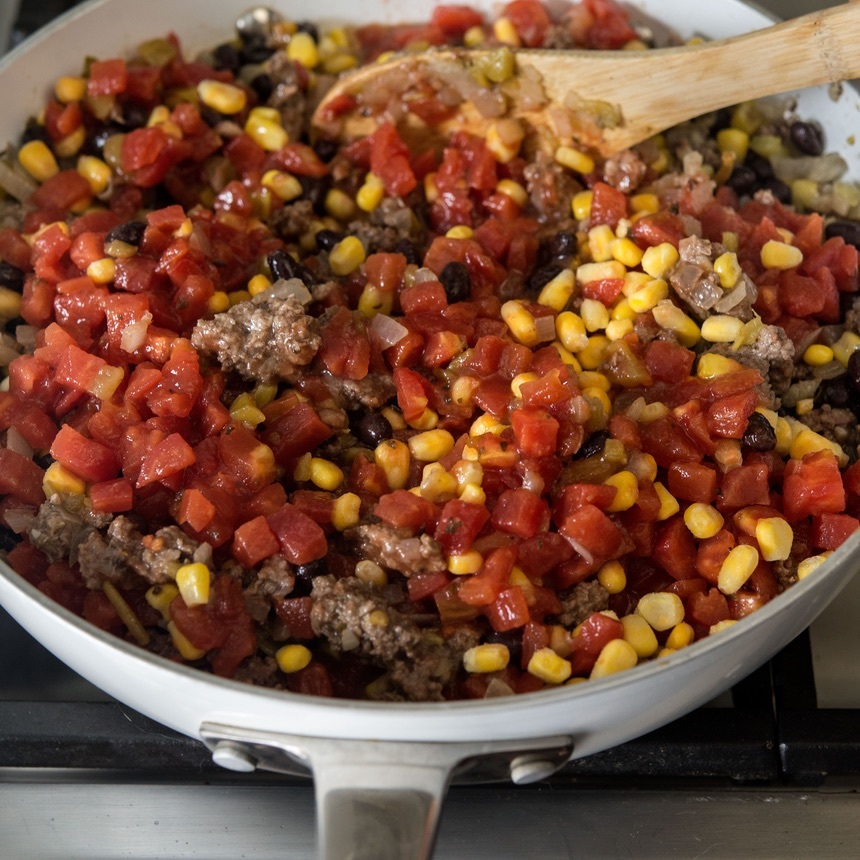 add chilies tomatoes