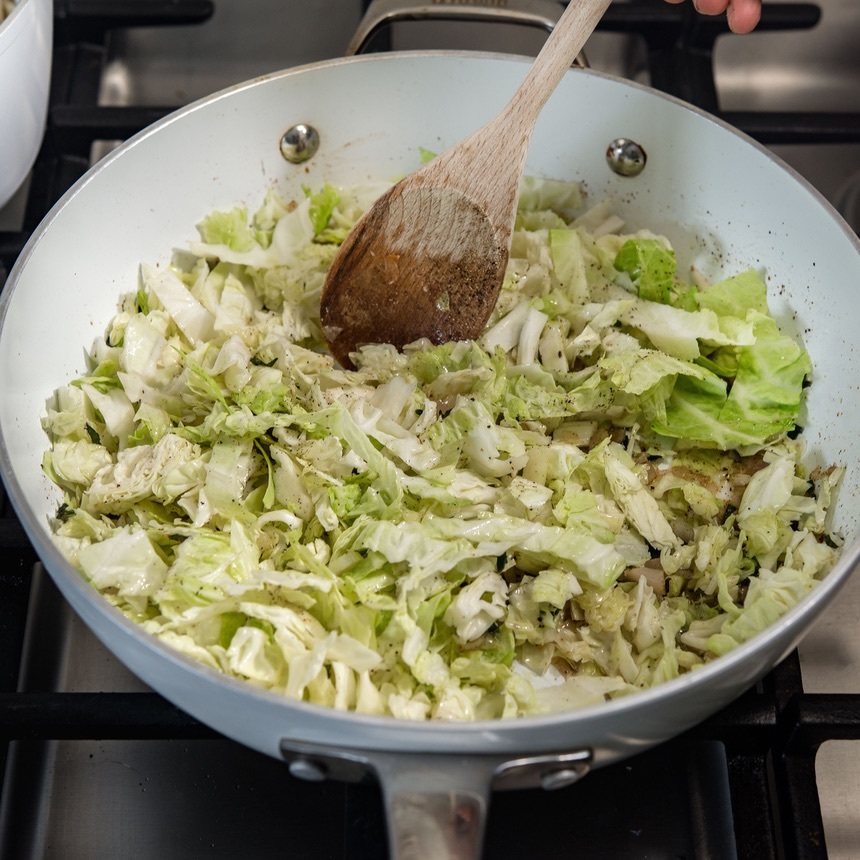 add the cabbage