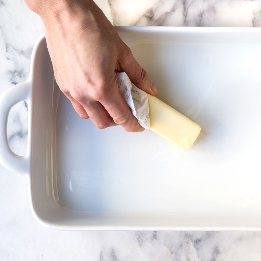 butter the dish