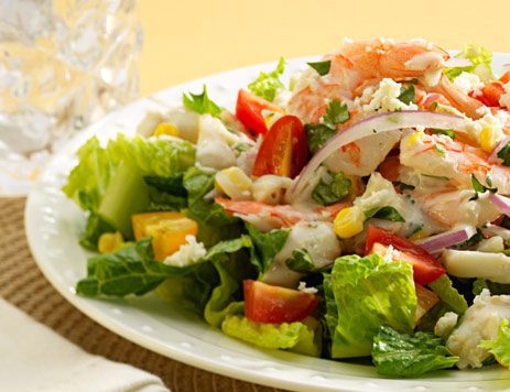 Caesar Seafood Salad