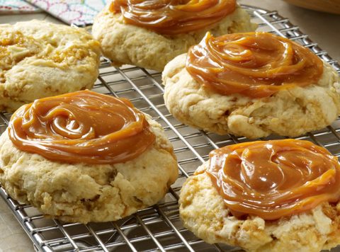 Caramel Apple Scones