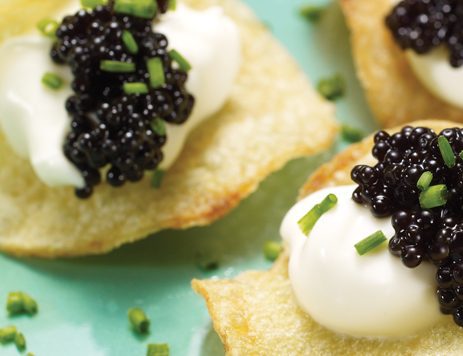 Caviar Potato Chips