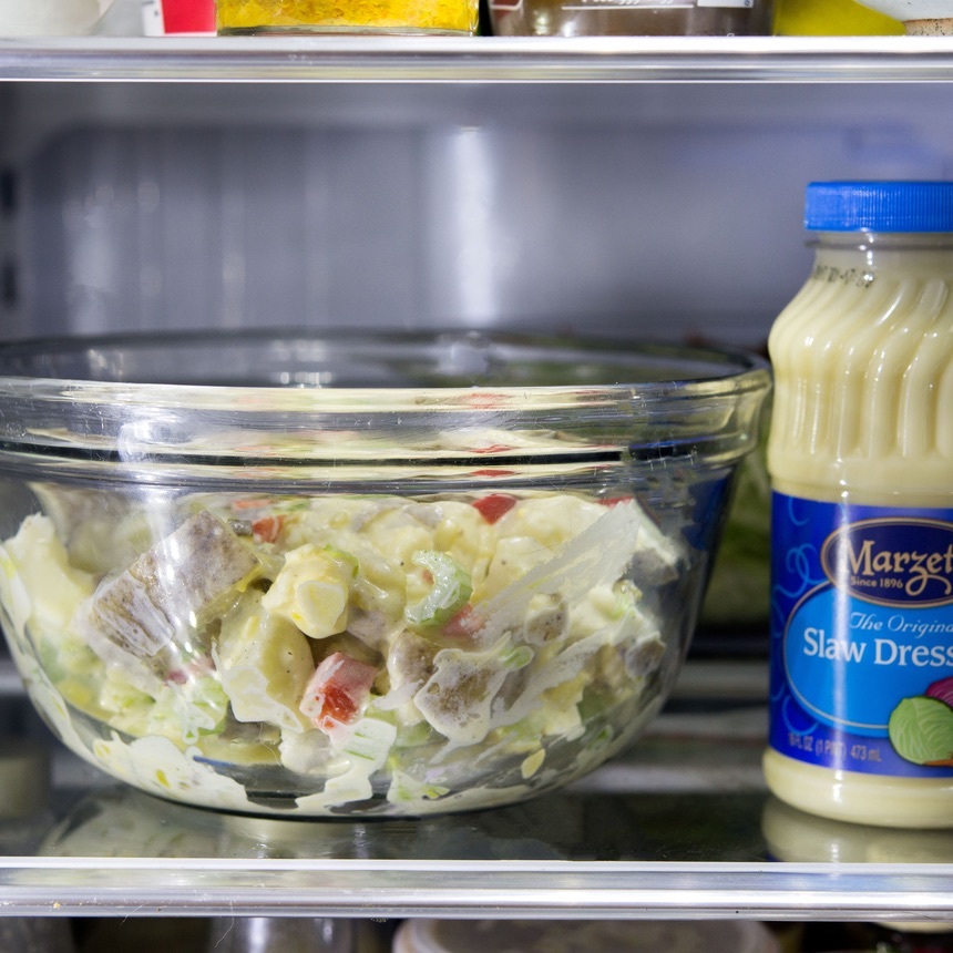 chill in refrigerator