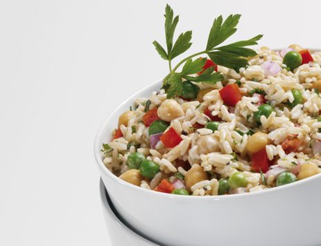 Chilled Asiago Rice Salad